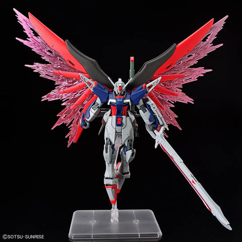 Bandai HGCE 1/144 ZGMF/A-42S2 Destiny Gundam Spec II + Zeus Silhouette - GT Hobby Store