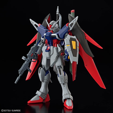 Bandai HGCE 1/144 ZGMF/A-42S2 Destiny Gundam Spec II + Zeus Silhouette - GT Hobby Store