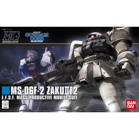 Bandai HGUC 1/144 MS-06F-2 Zaku II F2 (Earth Federation Type) - GT Hobby Store