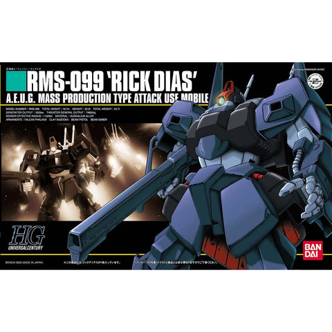 Bandai HGUC 1/144 RMS-099 Rick Dias - GT Hobby Store