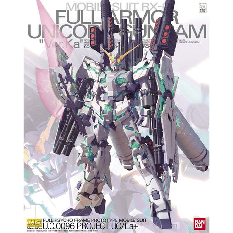 BANDAI MG 1/100 RX - 0 Full Armor Unicorn Gundam Ver.Ka - GT Hobby Store