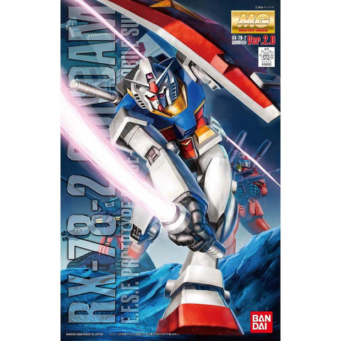 Bandai MG 1/100 RX-78-2 Gundam Ver.2.0 - GT Hobby Store