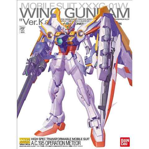 Bandai MG 1/100 Wing Gundam (Ver. Ka) - GT Hobby Store