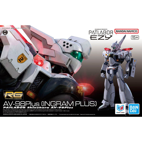 Bandai PATLABOR RG 1/48 AV-98Plus Ingram Plus - GT Hobby Store
