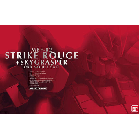 Bandai PG 1/60 Strike Rouge + Sky Grasper - GT Hobby Store