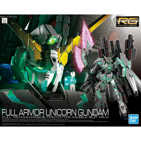 Bandai RG 1/144 Full Armor Unicorn Gundam - GT Hobby Store