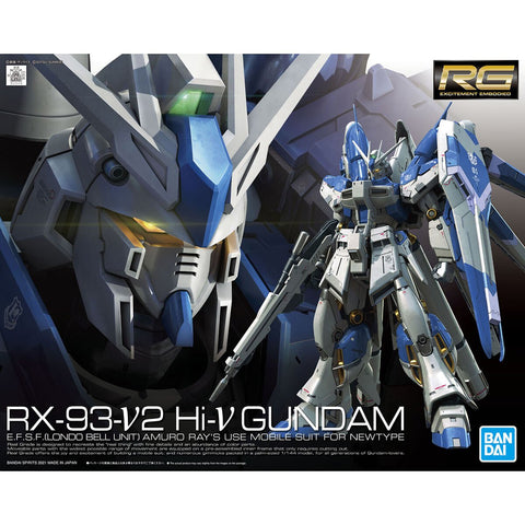 Bandai RG 1/144 Hi-v GUNDAM - GT Hobby Store