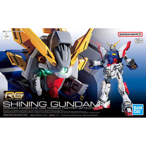 BANDAI RG 1/144 SHINING GUNDAM - GT Hobby Store