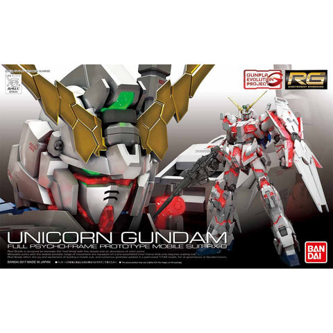 Bandai RG 1/144 Unicorn Gundam Full Psycho - Frame Prototype - GT Hobby Store