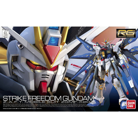 Bandai RG 1/144 ZGMF-X20A Strike Freedom Gundam - GT Hobby Store