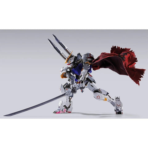Bandai Spirits Iron - Blooded Orphans Gundam Barbatos 4th Form with Boomerang Mace Metal Build Action Figure - GT Hobby Store