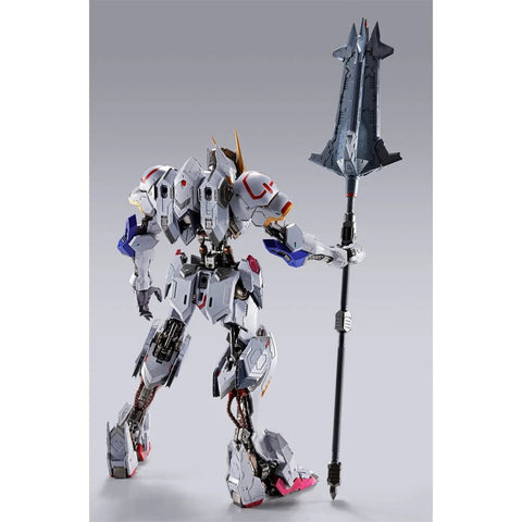 Bandai Spirits Iron - Blooded Orphans Gundam Barbatos 4th Form with Boomerang Mace Metal Build Action Figure - GT Hobby Store