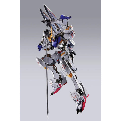 Bandai Spirits Iron - Blooded Orphans Gundam Barbatos 4th Form with Boomerang Mace Metal Build Action Figure - GT Hobby Store