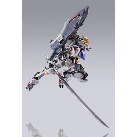 Bandai Spirits Iron - Blooded Orphans Gundam Barbatos 4th Form with Boomerang Mace Metal Build Action Figure - GT Hobby Store