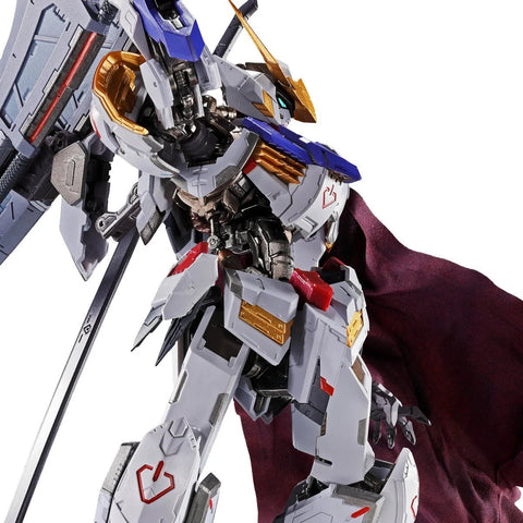 Bandai Spirits Iron - Blooded Orphans Gundam Barbatos 4th Form with Boomerang Mace Metal Build Action Figure - GT Hobby Store