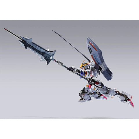 Bandai Spirits Iron - Blooded Orphans Gundam Barbatos 4th Form with Boomerang Mace Metal Build Action Figure - GT Hobby Store