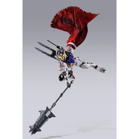 Bandai Spirits Iron - Blooded Orphans Gundam Barbatos 4th Form with Boomerang Mace Metal Build Action Figure - GT Hobby Store