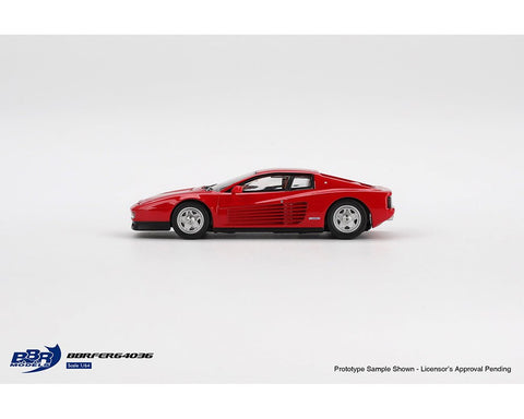 BBR 1:64 1987 Ferrari Testarossa – Rosso Corsa - GT Hobby Store