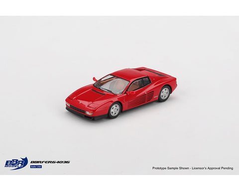 BBR 1:64 1987 Ferrari Testarossa – Rosso Corsa - GT Hobby Store