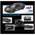 BBR 1:64 Ferrari 296 Speciale – Grigio Silverstone Opaco - GT Hobby Store