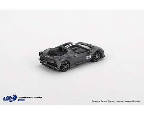 BBR 1:64 Ferrari 296 Speciale – Grigio Silverstone Opaco - GT Hobby Store