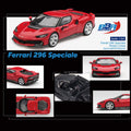 BBR 1/64 Ferrari 296 Speciale – Rosso Corsa Red - GT Hobby Store