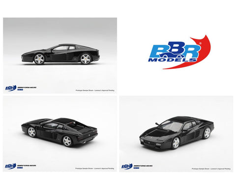 BBR 1/64 Ferrari 512 TR – Nero Black - GT Hobby Store