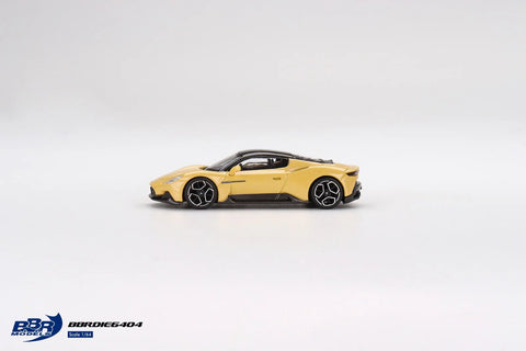 BBR 1/64 Maserati MC20 Giallo Genio - GT Hobby Store