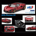 BBR Models 1/64 Alfa Romeo 33 Stradale Rosso Villa d’Este - GT Hobby Store