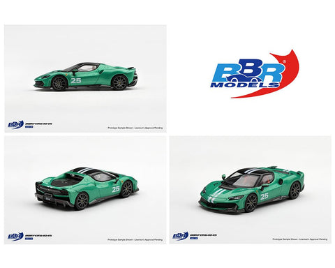 BBR Models 1/64 Ferrari 296 Speciale Verde Nürburgring - GT Hobby Store