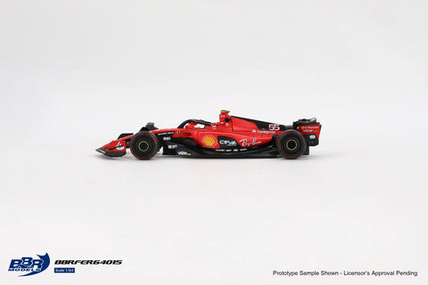 BBR Models 1/64 Ferrari F1 SF23 #55 C. Sainz 2023 Bahrain GP - GT Hobby Store