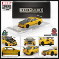 BM Creations x K3 1/64 Top Secret BNR34 GOLD with Carbon Bonnet (HEC 2026 Limited Version) RHD Top Secret official licensed / Number Plated) - GT Hobby Store