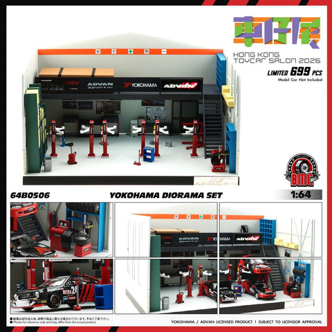 BMC 1/64 Yokohama Diorama Set (HK Toycar Salon 2026 Exclusive Model) - GT Hobby Store