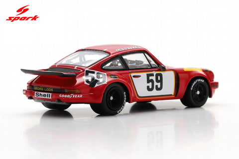 Spark 1/64 Porsche 911 Carrera RSR No.59 24H Le Mans 1975 T. Schenken - H. Ganley Limited 911