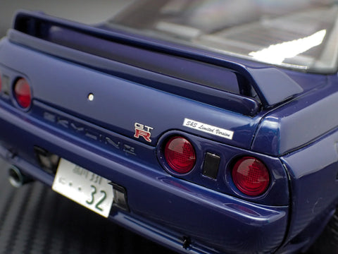 Ignition Model 1/18 BNR32 S&S Limited Version Blue Metallic