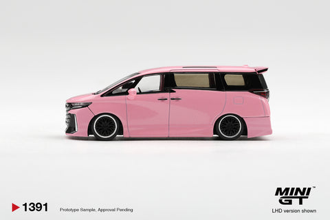 Mini GT 1/64 Toyota Vellfire 40 KUHL Metallic Pink