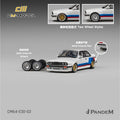 CM Model 1:64 BMW M3 E30 Alpine Pandem – White with M Tri - Stripes - Limited Edition - GT Hobby Store