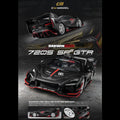 CM Model 1/64 DarwinPro 720SeGTR Matt Black Special Limited Edition - GT Hobby Store
