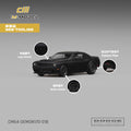 CM Model 1/64 Dodge Demon 170 Matte Black - GT Hobby Store