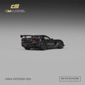 CM Model 1/64 Dodge Viper ACR(ZBII) Viper Black With Viper Red - GT Hobby Store