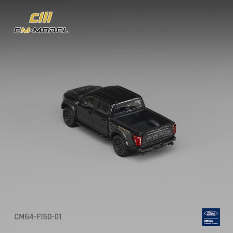 CM Model 1/64 F-150 Raptor Agate Black Metallic - GT Hobby Store