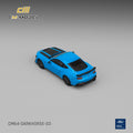 CM Model 1/64 Ford Darkhorse Grabber Blue With Black Hood Stripes - GT Hobby Store