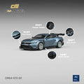 CM Model 1/64 Ford Mustang GTD Indulgent Blue - GT Hobby Store