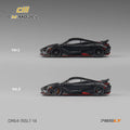 CM Model 1/64 McLaren 765LT Matt Black - GT Hobby Store