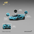 CM Model 1/64 McLaren P1 GTR Iridium Blue - GT Hobby Store