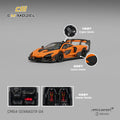 CM Model 1/64 McLaren Senna GTR Papaya Orange GTR - GT Hobby Store