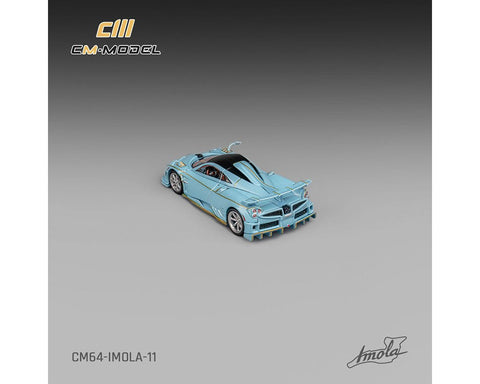 CM Model 1:64 Pagani Imola – Azzurro Sardegna - Limited Edition - GT Hobby Store
