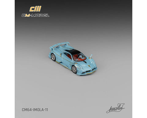 CM Model 1:64 Pagani Imola – Azzurro Sardegna - Limited Edition - GT Hobby Store
