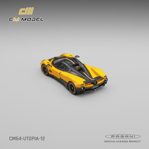 CM Model 1/64 Pagani Utopia Giallo Ginevra - GT Hobby Store