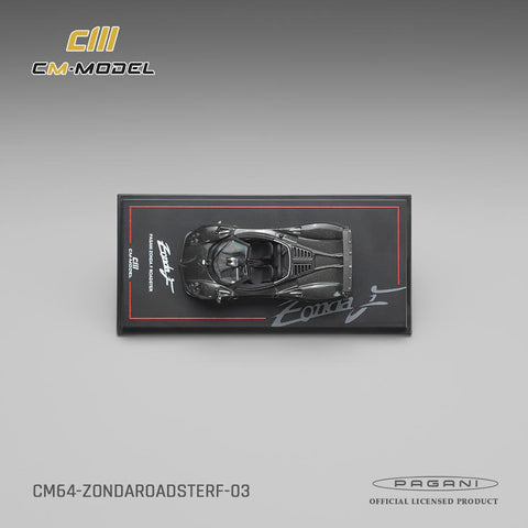 CM Model 1/64 Pagani Zonda F Roadster Montecarlo Gray - GT Hobby Store